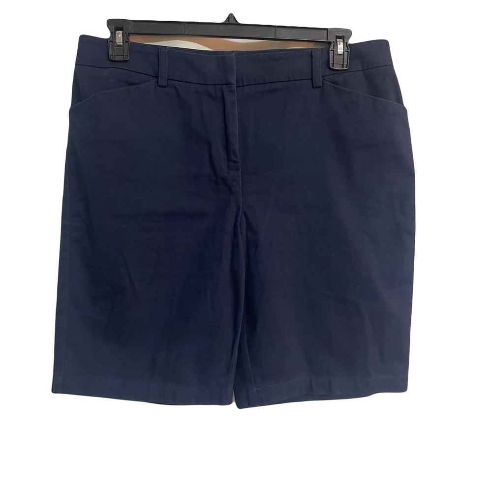 Jones New York sport stretch womens Navy shorts size 12